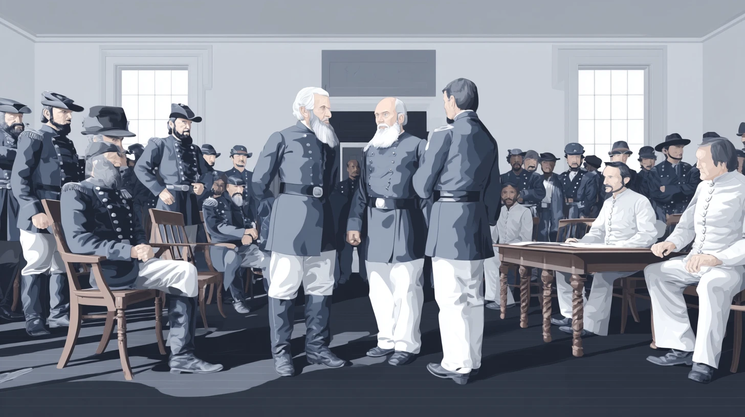 © History Oasis GENERAL ROBERT E. LEE SURRENDERS