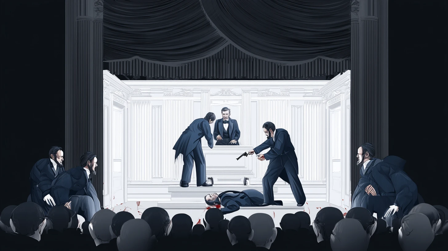 © History Oasis PRESIDENT ABRAHAM LINCOLN IS ASSASSINATED