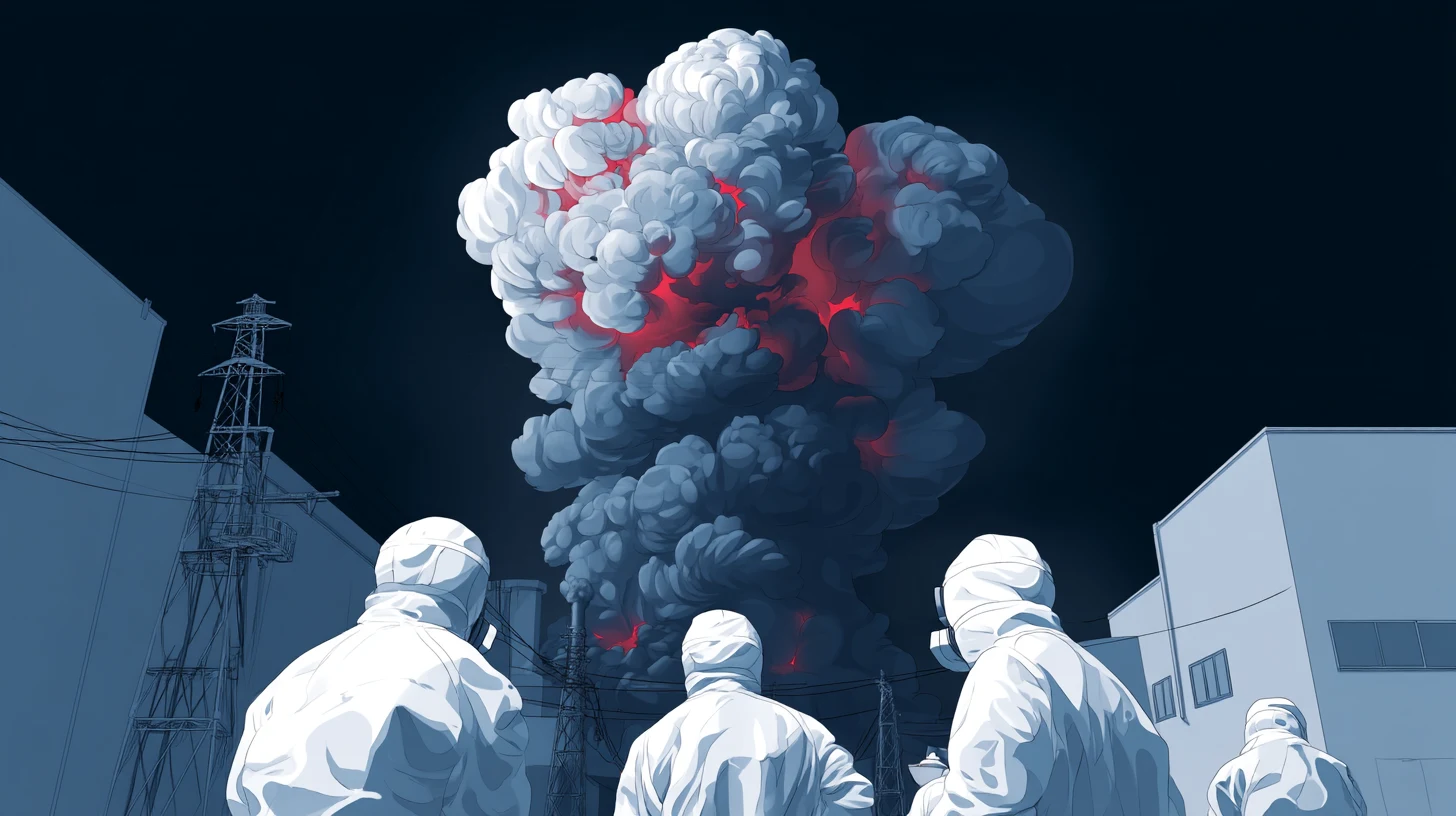 © History Oasis EXPLOSION AT CHERNOBYL