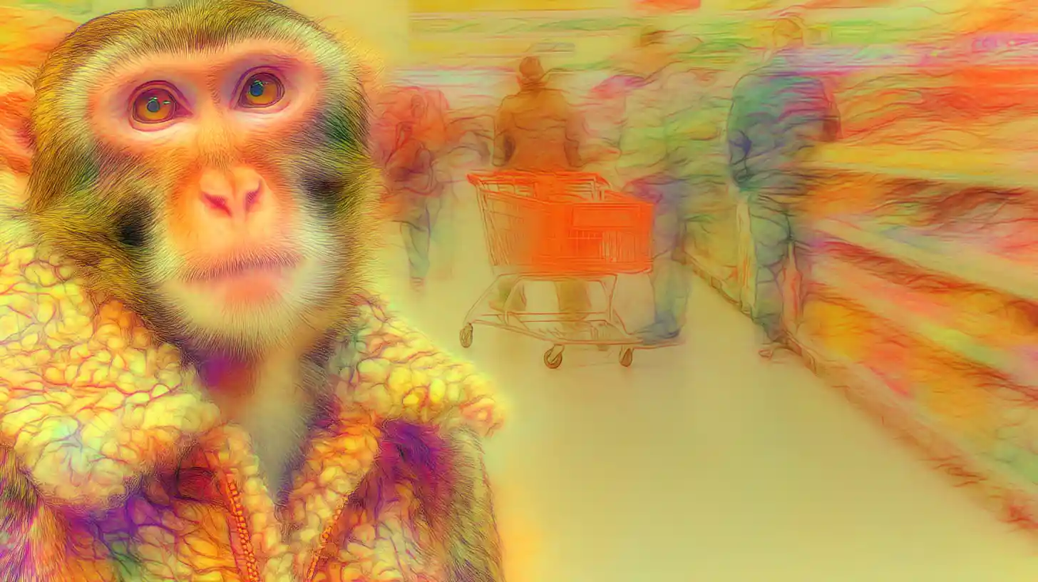 © History Oasis DARWIN IKEA Monkey
