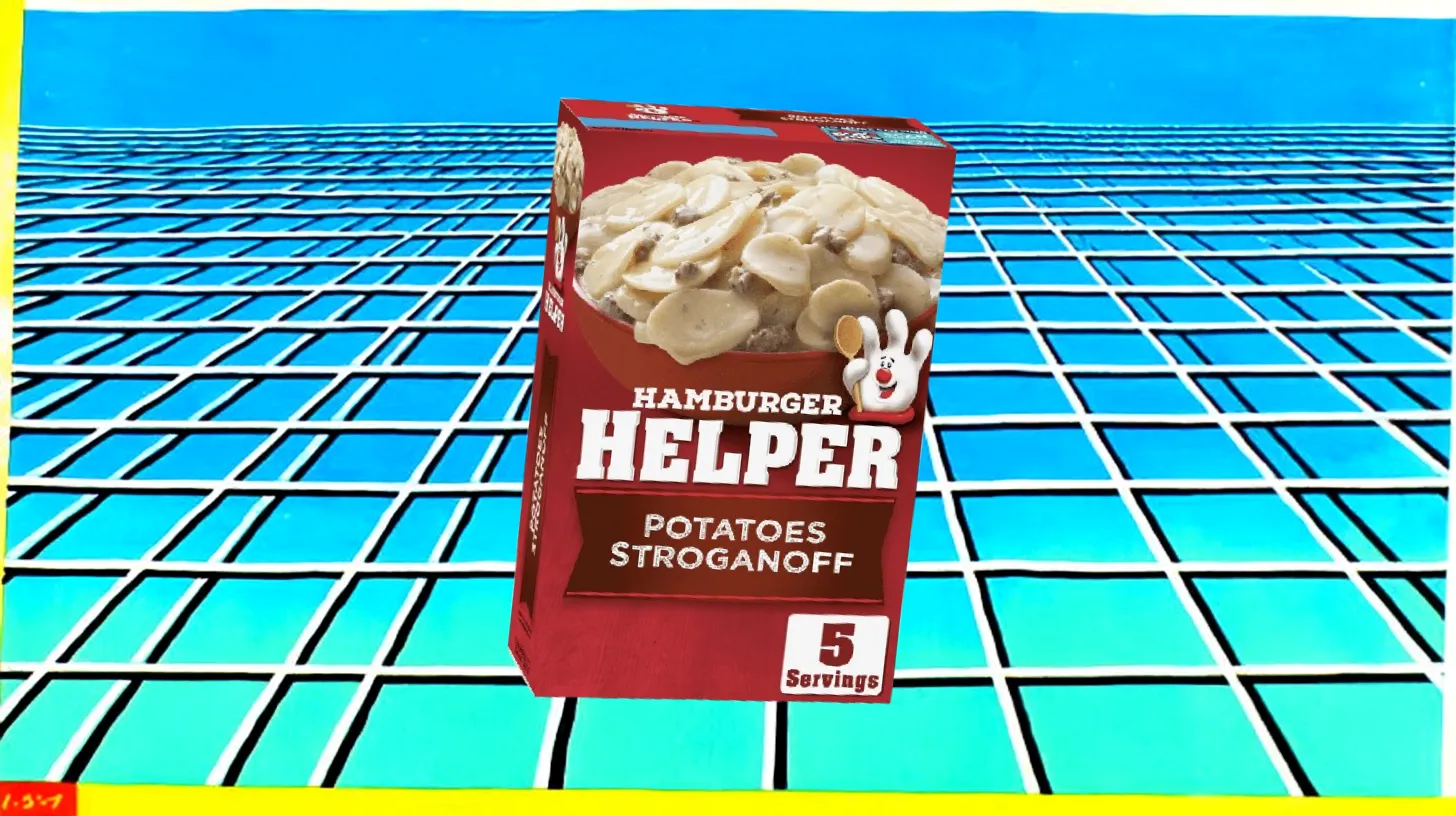Potato Stroganoff Hamburger Helper