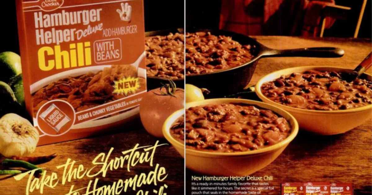 Deluxe Chili With Beans Hamburger Helper