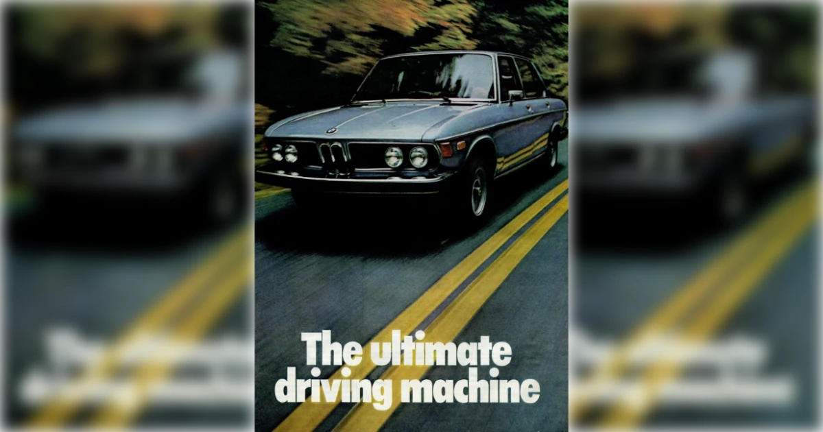 The Ultimate Driving Machine Bmw Slogan