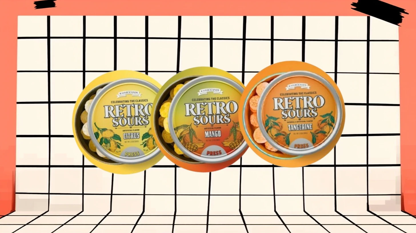 Iconic Candy Retro Sours