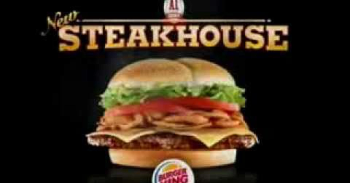 Burger King Steakhouse Slider
