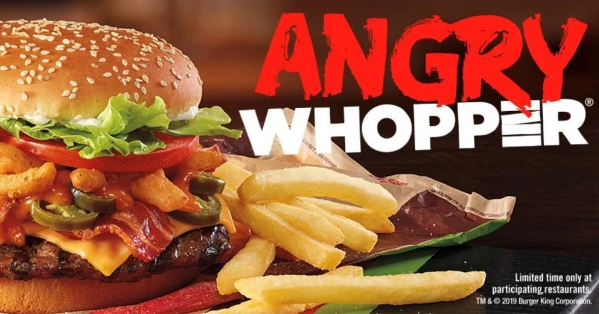 Burger King Angry Whopper