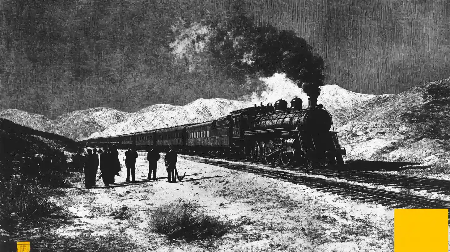 © History Oasis MAY 10 1869 TRANSCONTINENTAL RAILROAD COMPLETED