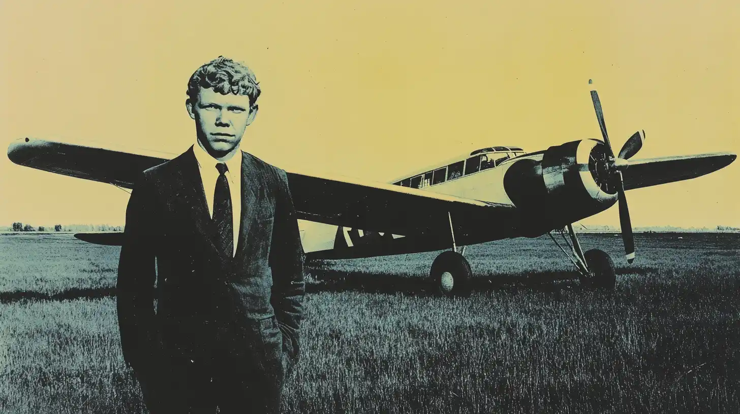 © History Oasis MAY 20 1927 LINDBERGHS TRANSATLANTIC FLIGHT