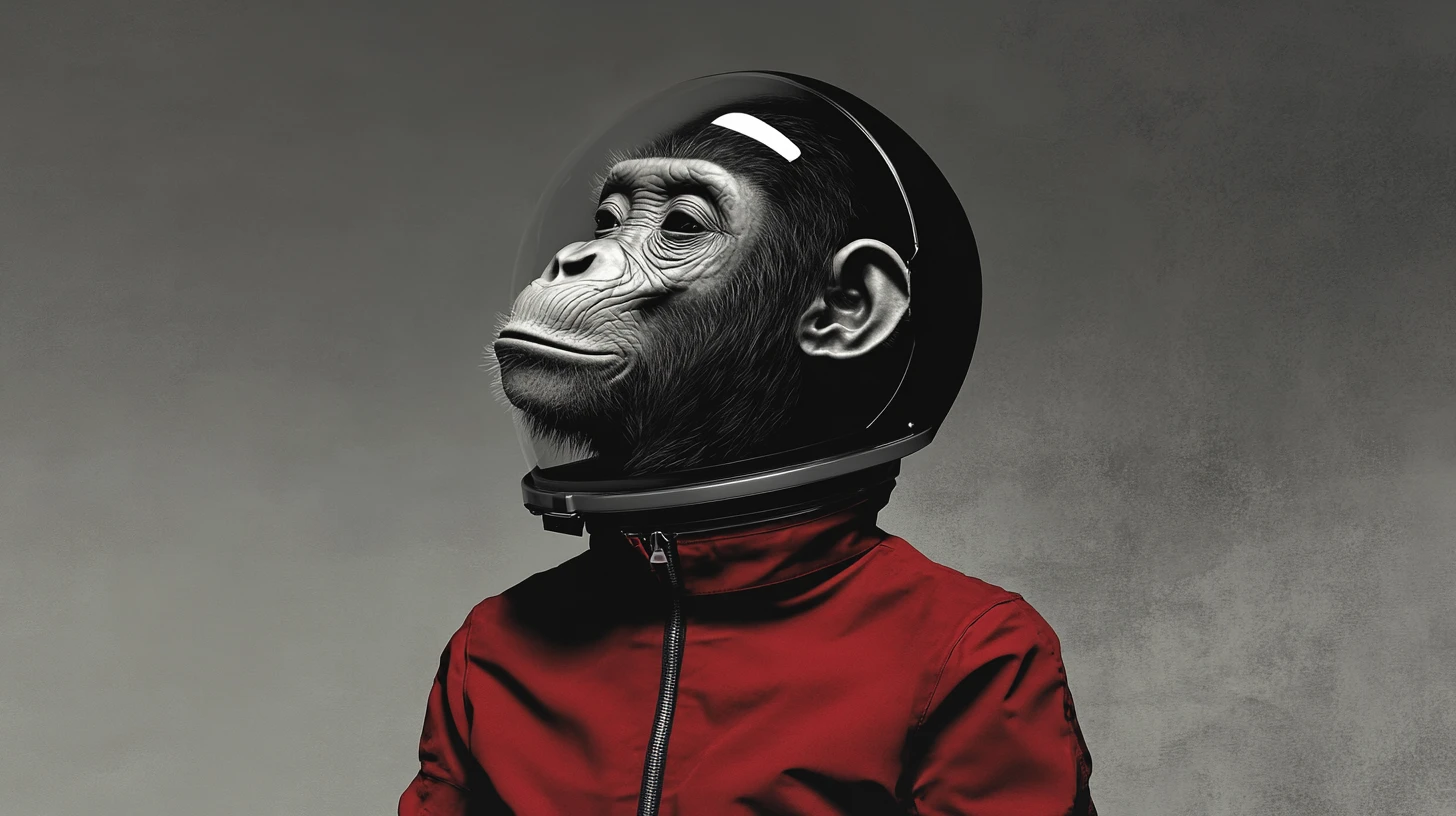 © History Oasis HAM Astronaut Chimpanzee