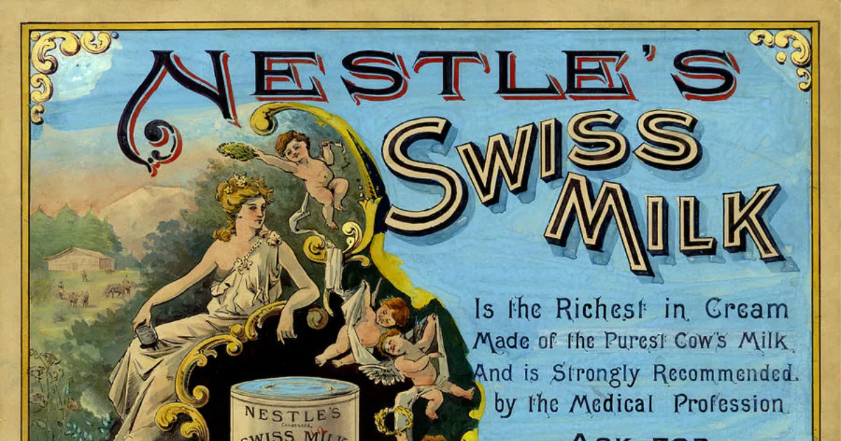 Nestle Nestle Vintage Ad