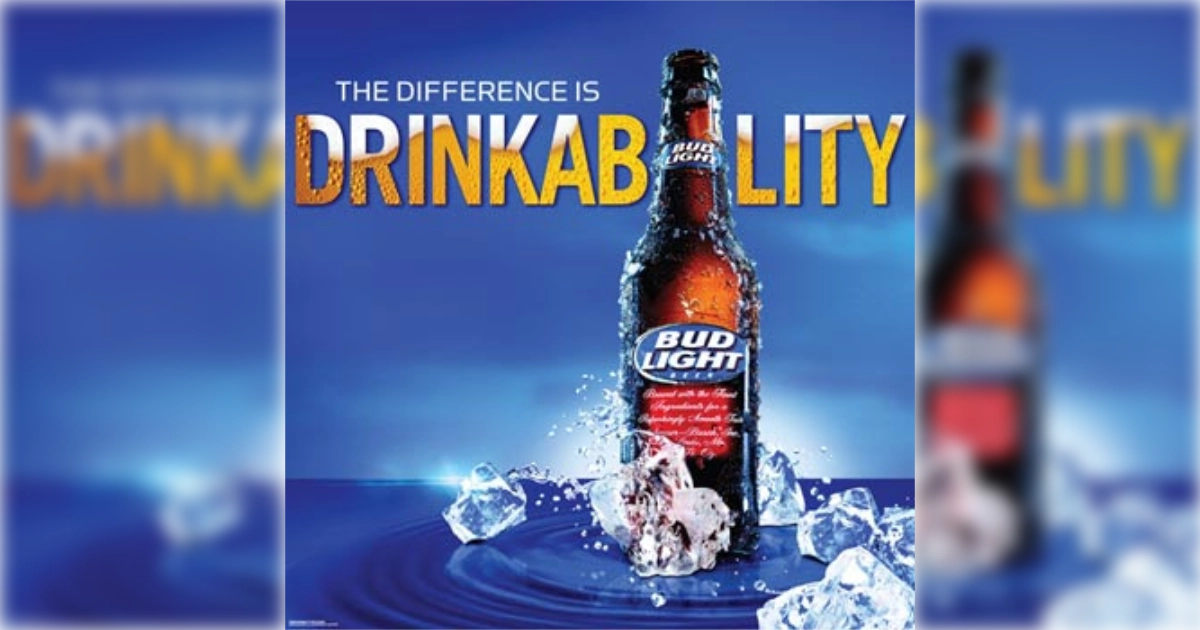 Anheuser-Busch The Difference Is Drinkability