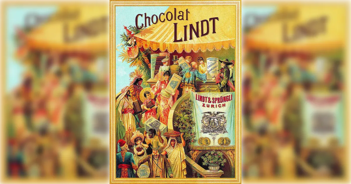 Lindt Vintage Ad