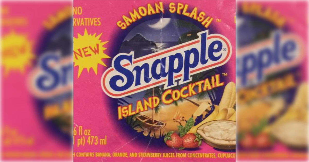 Snapple Snapple Somoan Smash