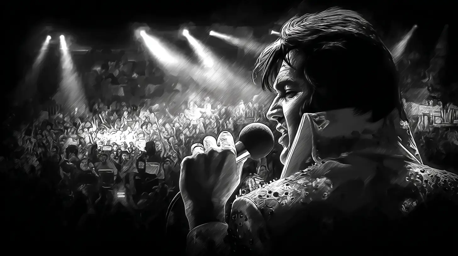 Elvis Presleys Last Concert Final Concert