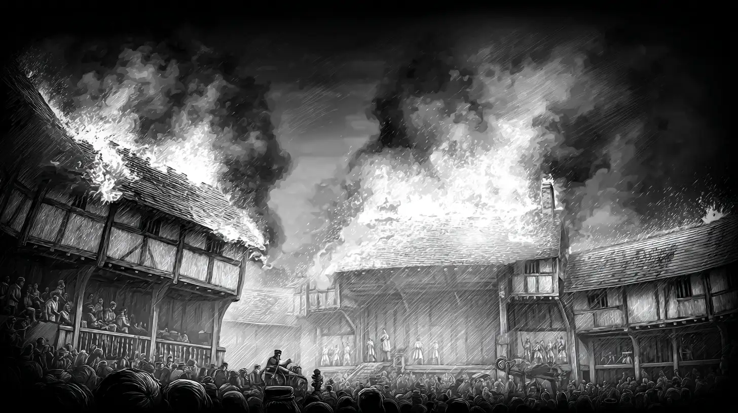 Globe Theatre Fire