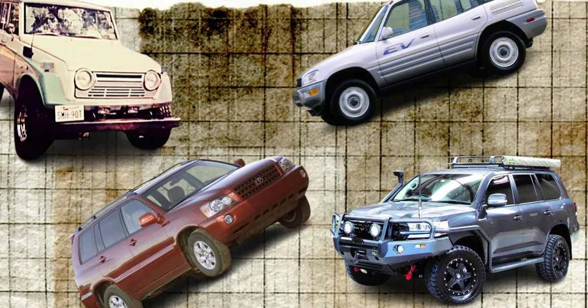 13 Discontinued Toyota SUV Models Over the Years