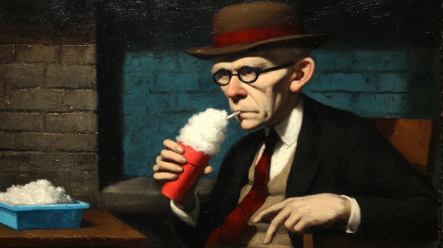 © History Oasis Samuel Bert And The Invention Of The Snow Cone Machine