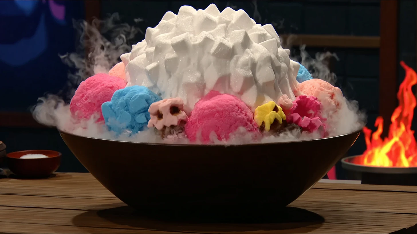 © History Oasis Snow Cone Like Dessert In Ancient China
