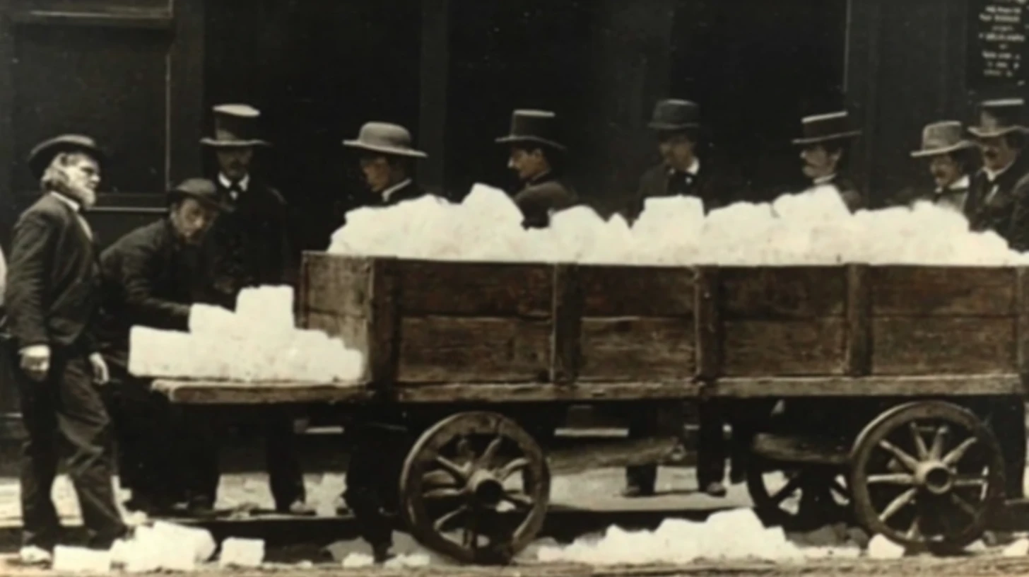 © History Oasis Ice Merchants 1800ss