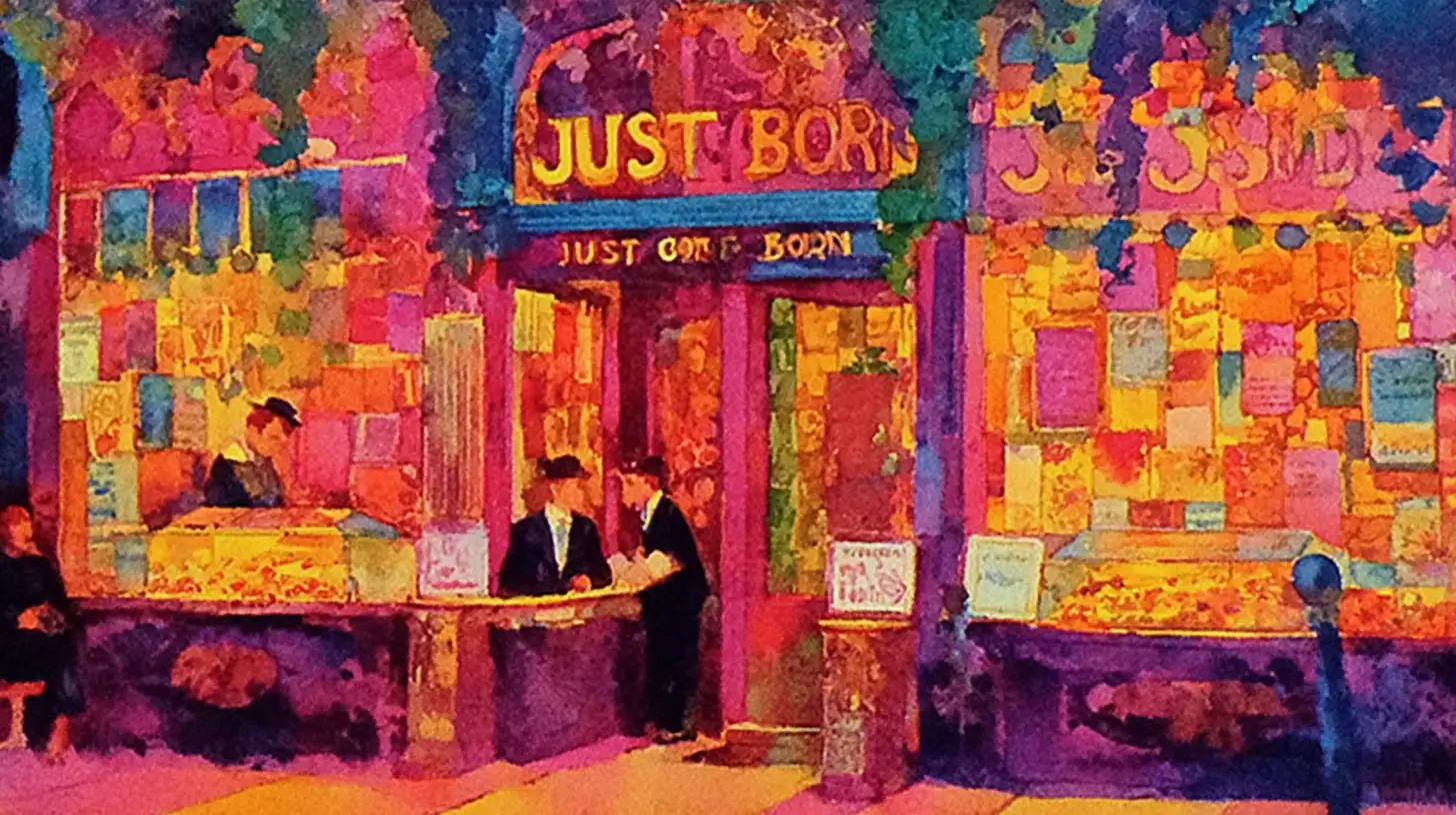 © History Oasis Just Born Candy Shop