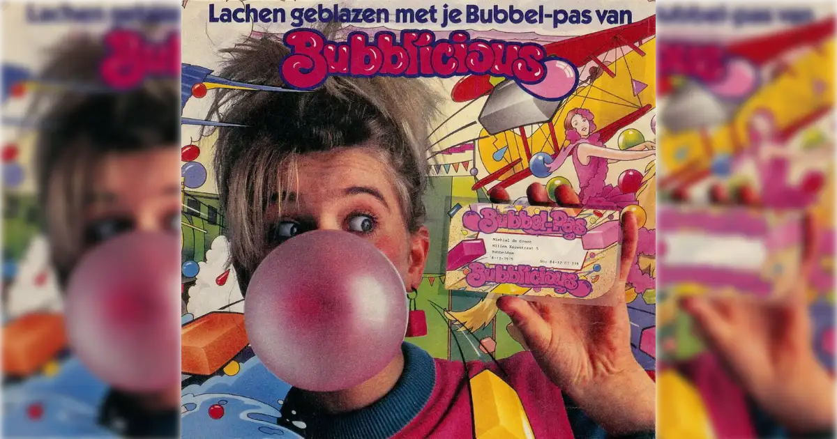 Bubblicious Vintage Ad