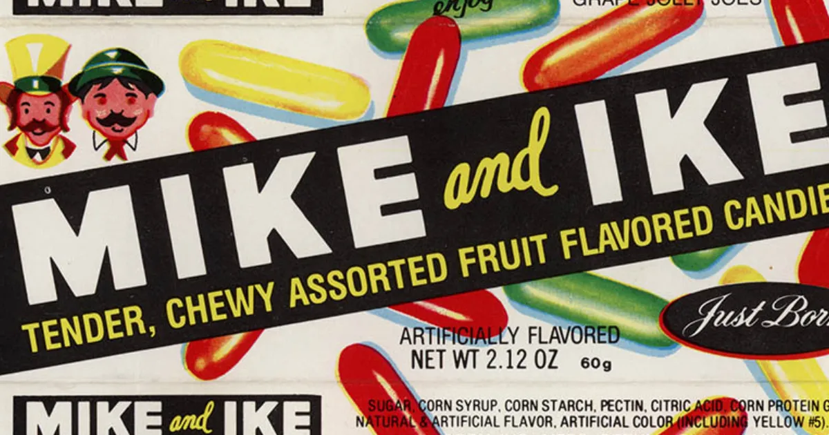 Just Born Mike And Ike Vintage Box