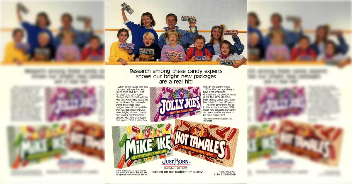 Just Born Mike And Ike Ad