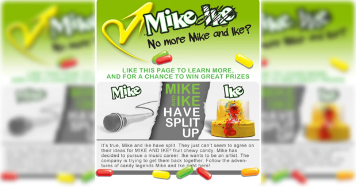 Just Born Mike And Ike Split Up Campaign
