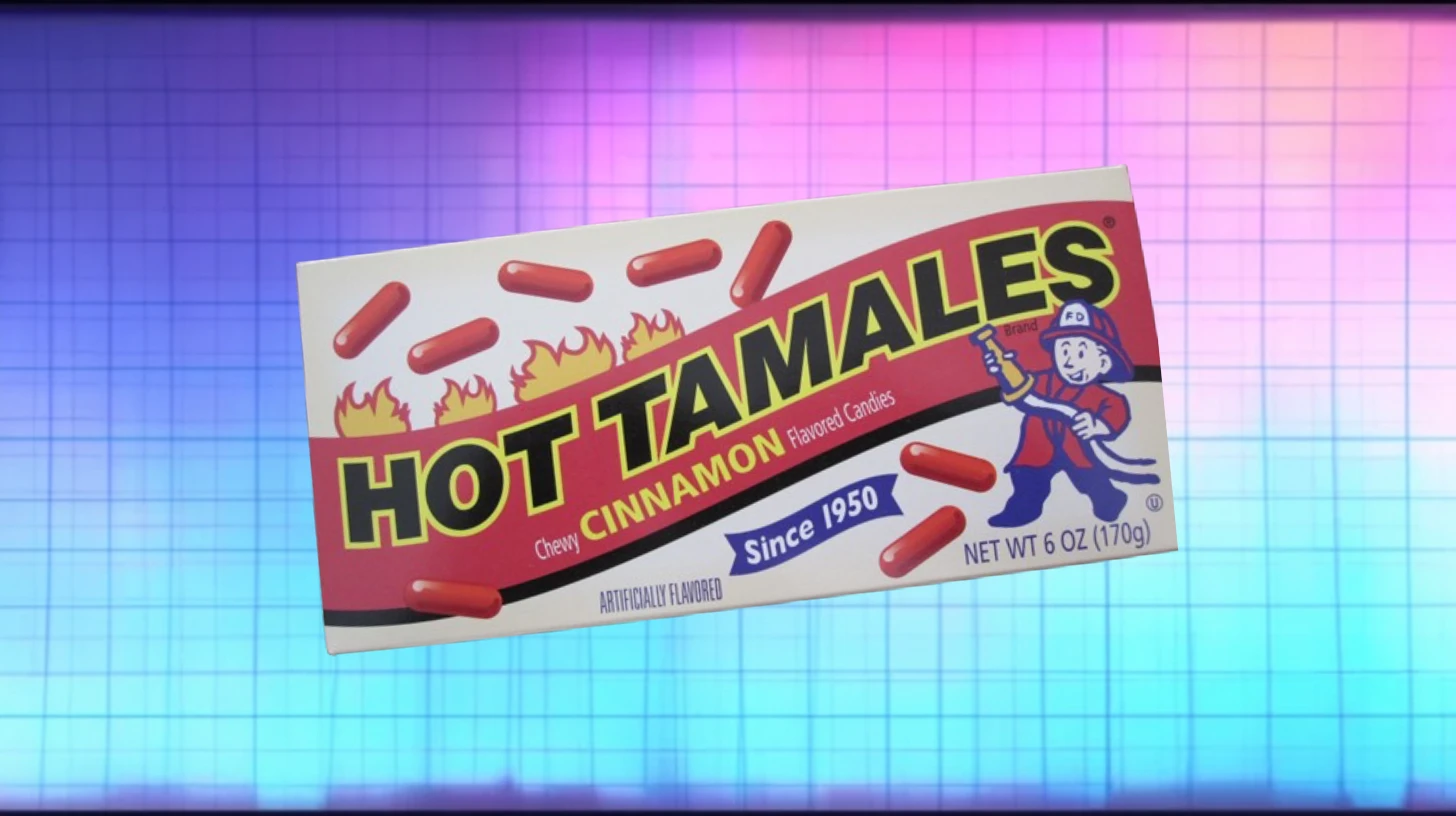 Just Born Hot Tamales Vintage
