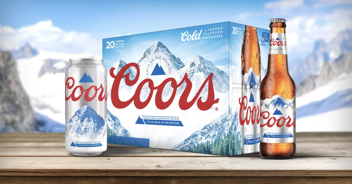 Coors The Coldest Tasting Beer In The World Coors