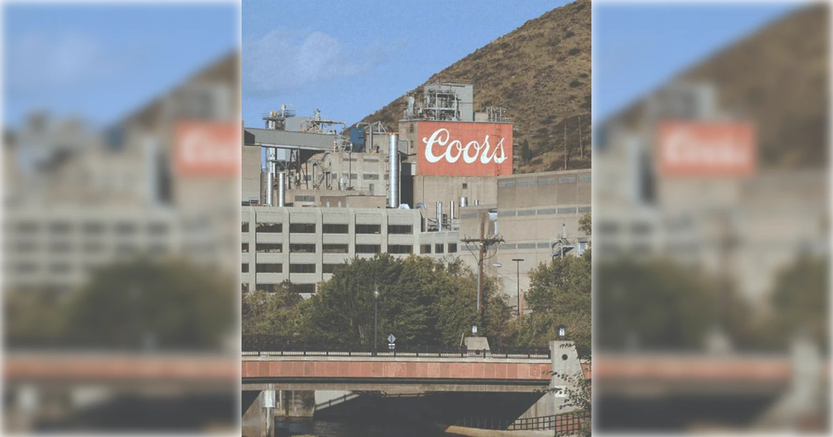 Coors Brewed In Golden Colorado. Served Everywhere Coors