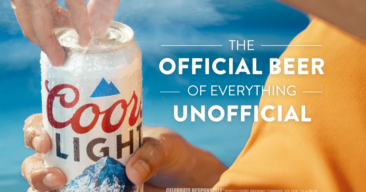 Coors The Official Beer Of Coors