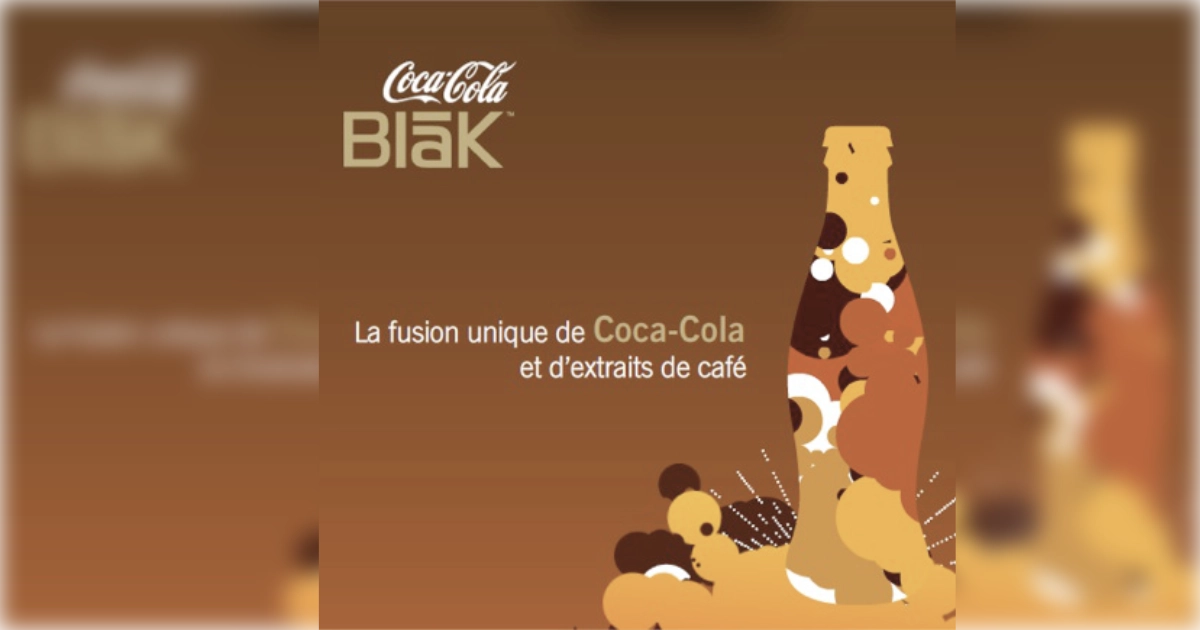 The Coca-Cola Company Coca Cola Bla K Ad Paint