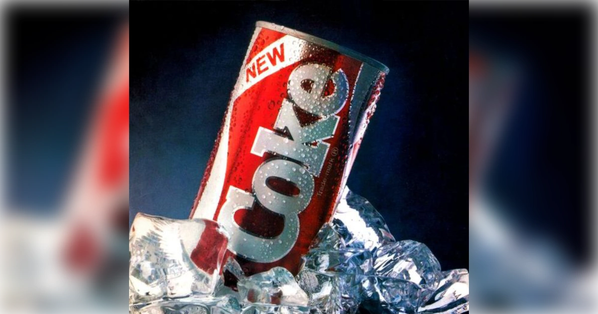 New Coke Vintage Ad