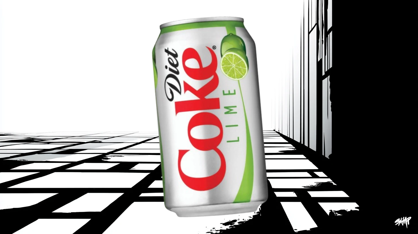 Diet Coke With Lime