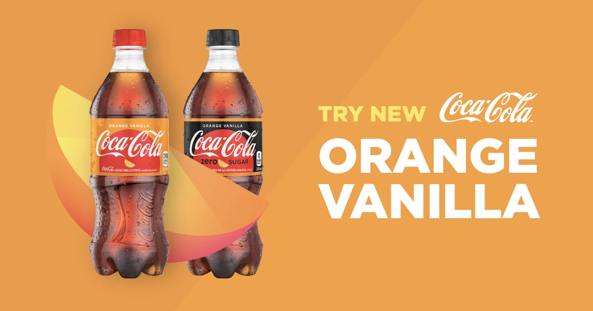 COCA COLA ORANGE VANILLA