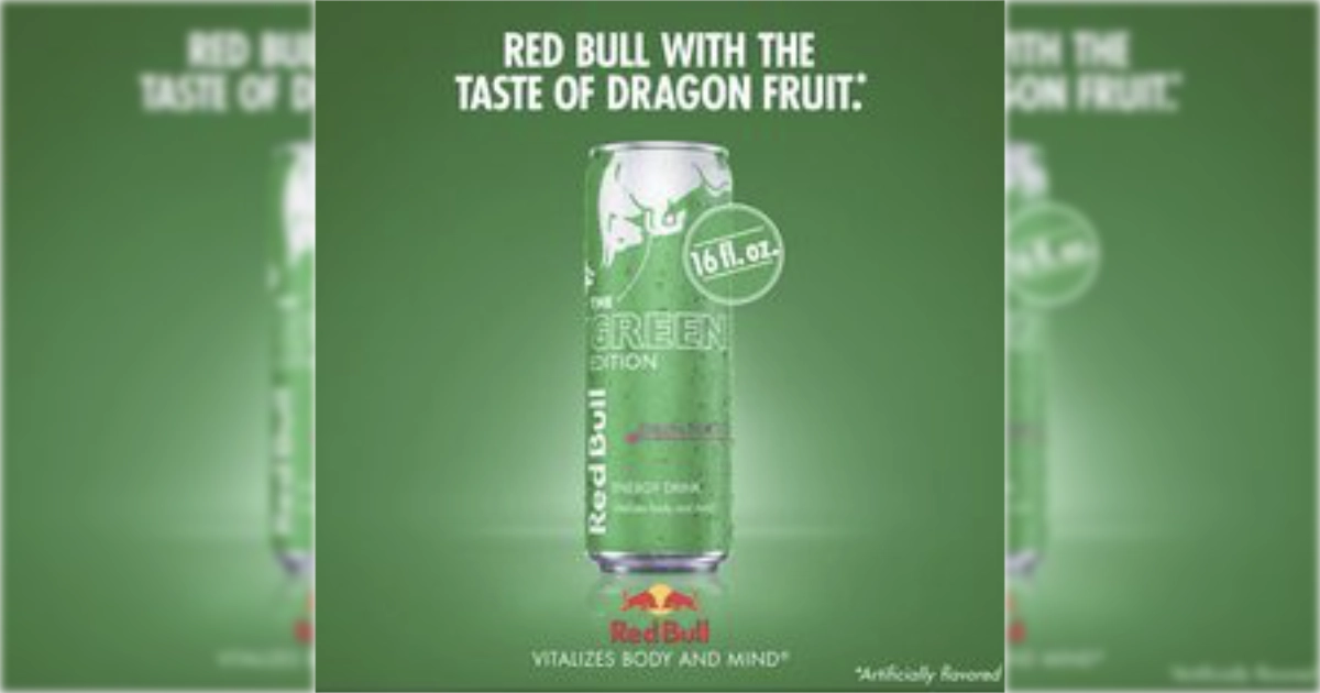 Red Bull Green Edition Dragon Fruit
