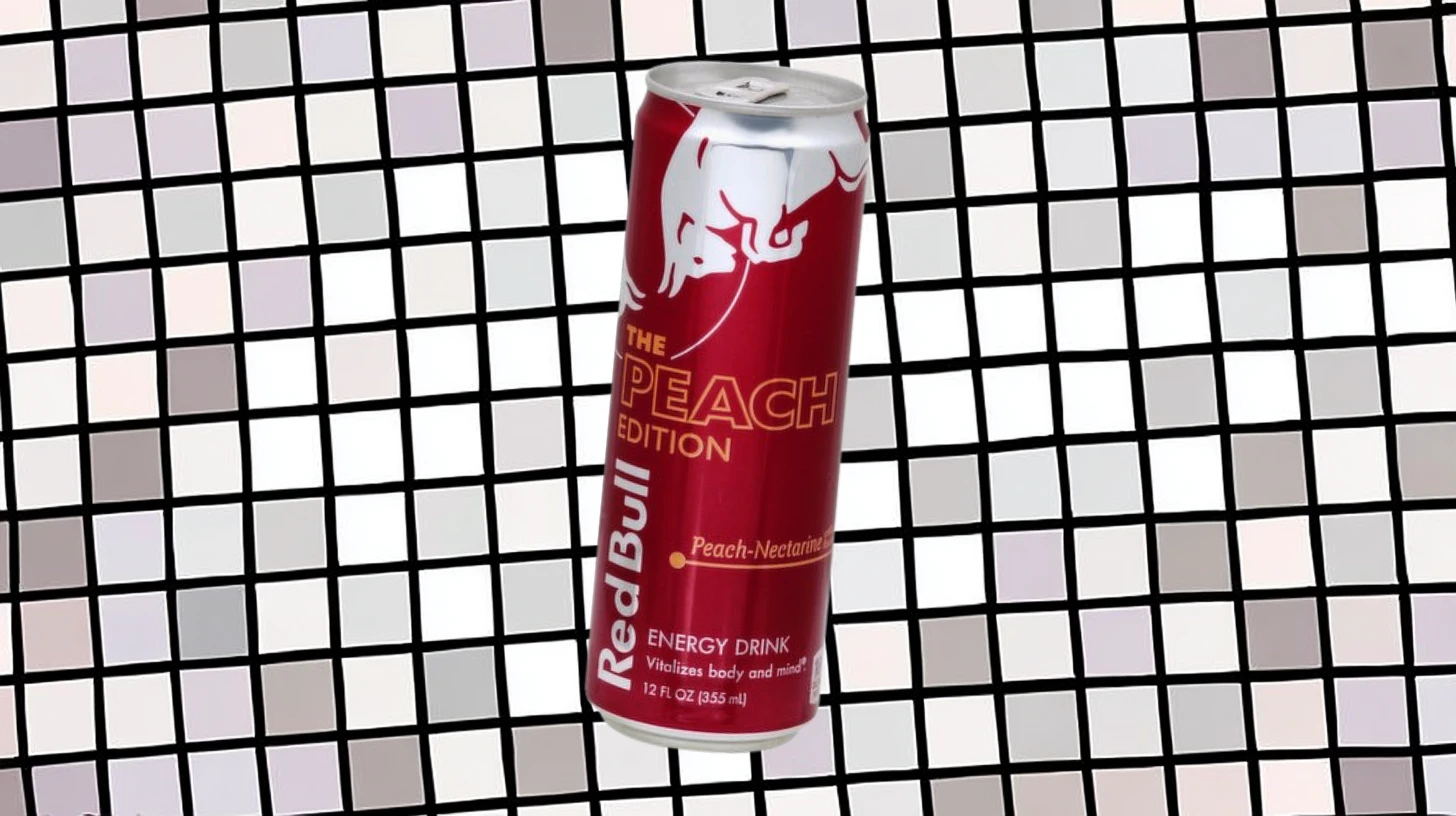 Red Bull Peach Nectarine Edition