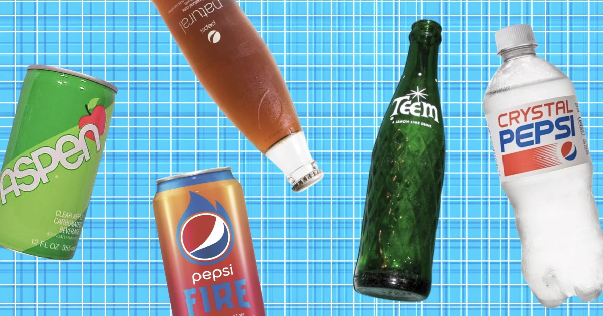 26 Discontinued Pepsi Flavors & Sodas By Pepsico 