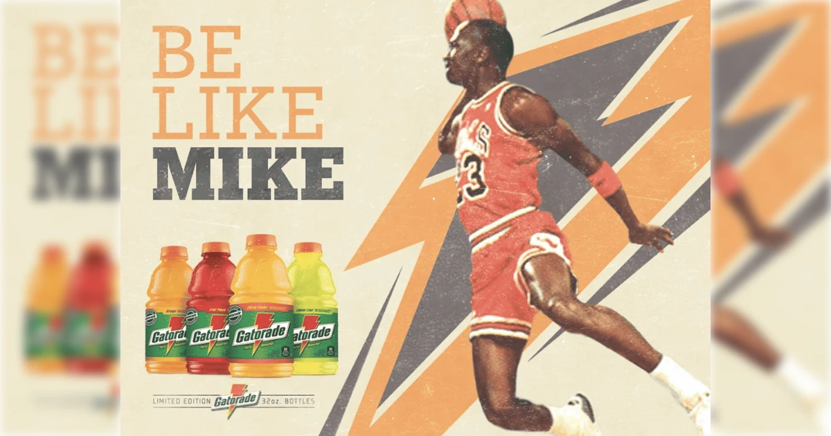 Gatorade Gatorade Be Like Mike