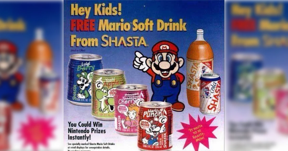 Shasta Mario Ad