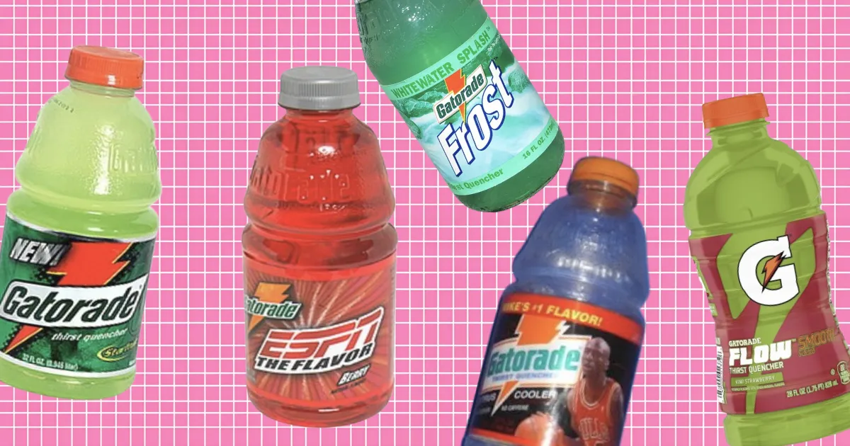 14 Discontinued Gatorade Flavors You Forgot About