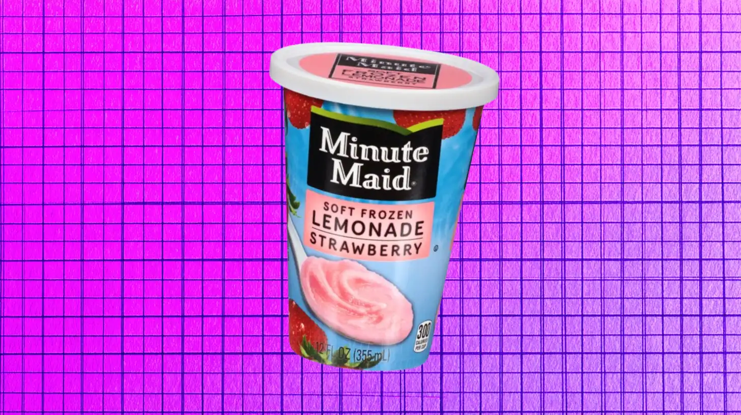 Soft Frozen Strawberry Lemonade