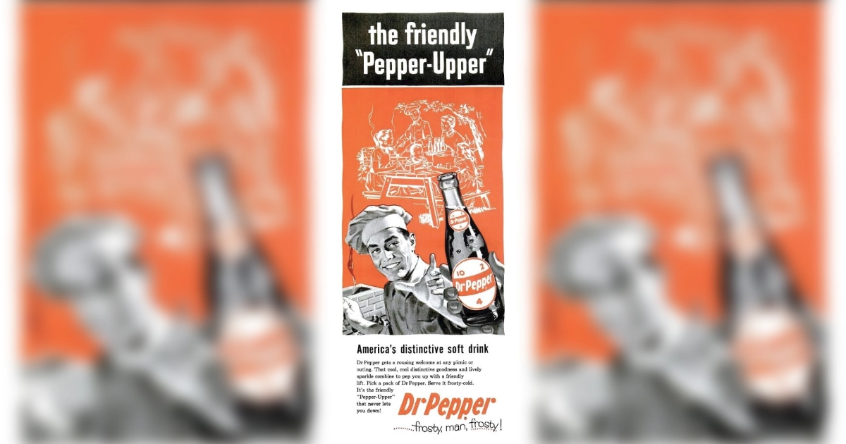 The Friendly Pepper Upper Dr Pepper Ad