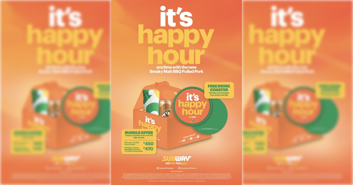 Subway Happy Hour