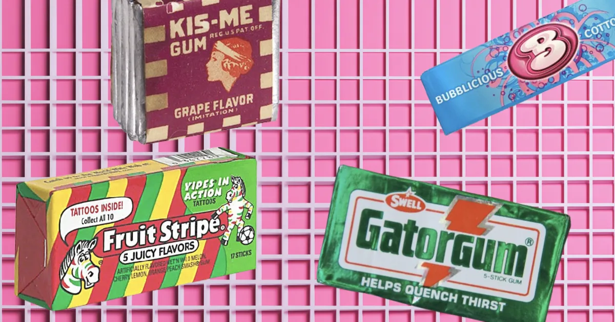 Iconic Discontinued Gum Brands You Forgot About