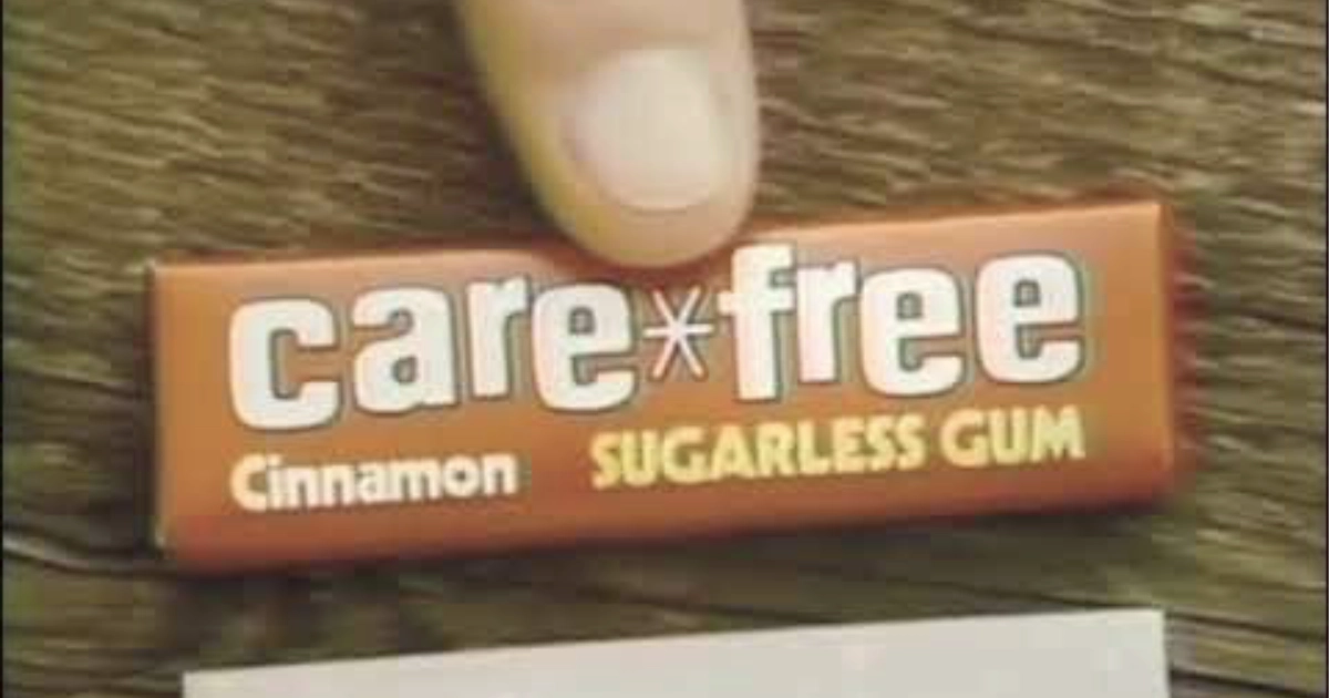 Carefree Sugar Free Gum