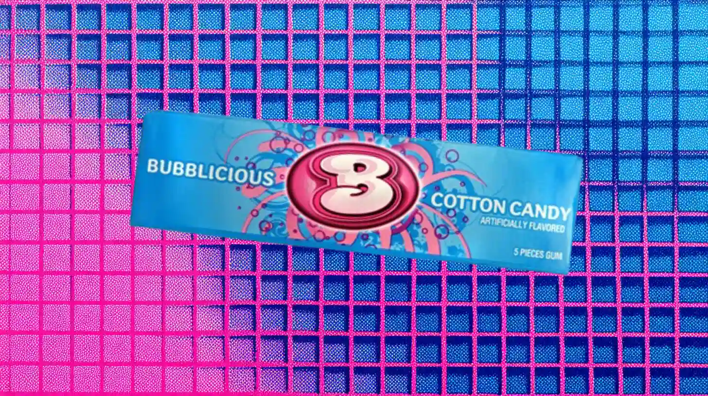 Bubblicious Cotton Candy Flavor