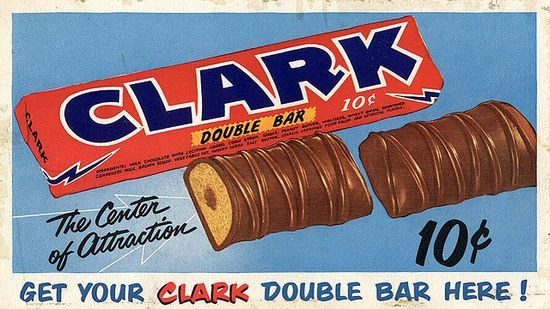 Clark Bar 10cents Ad