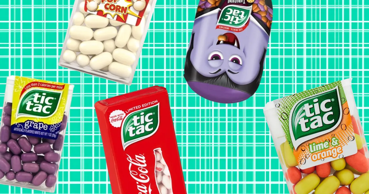 Discontinued Tic Tac Flavors That Took Your Breath Away